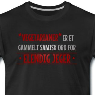 Vegetarianer er et gammelt samisk ord for ...